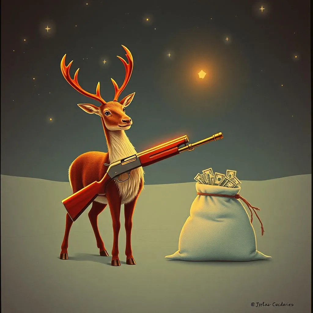 Rudolf the Red Nose Reindeer Robber