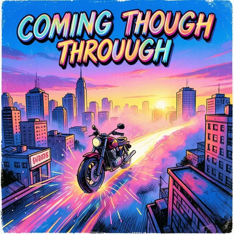 Coming through