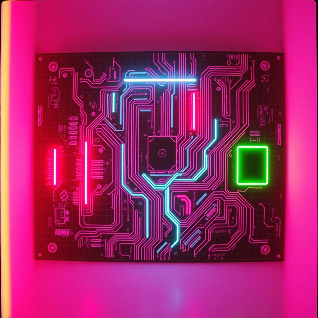 Neon slam