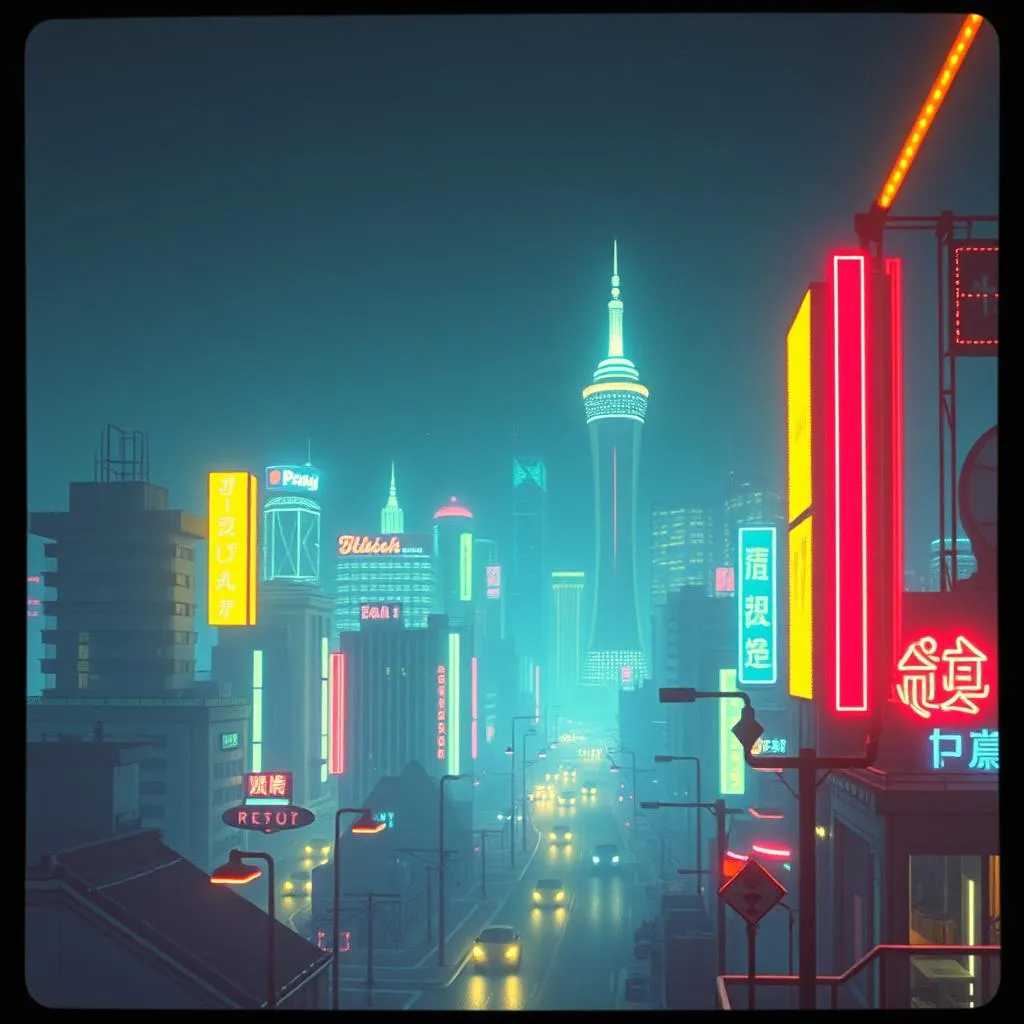 City lights