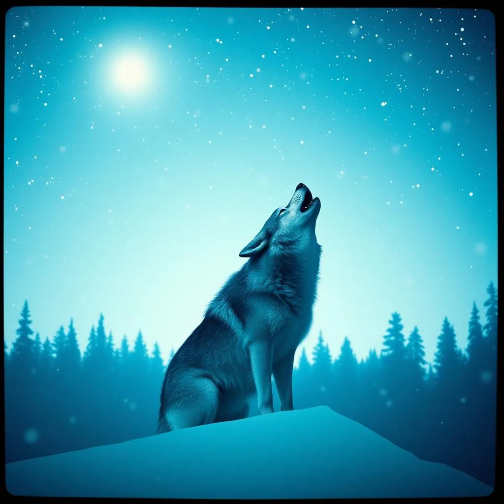 Howling in the Snow