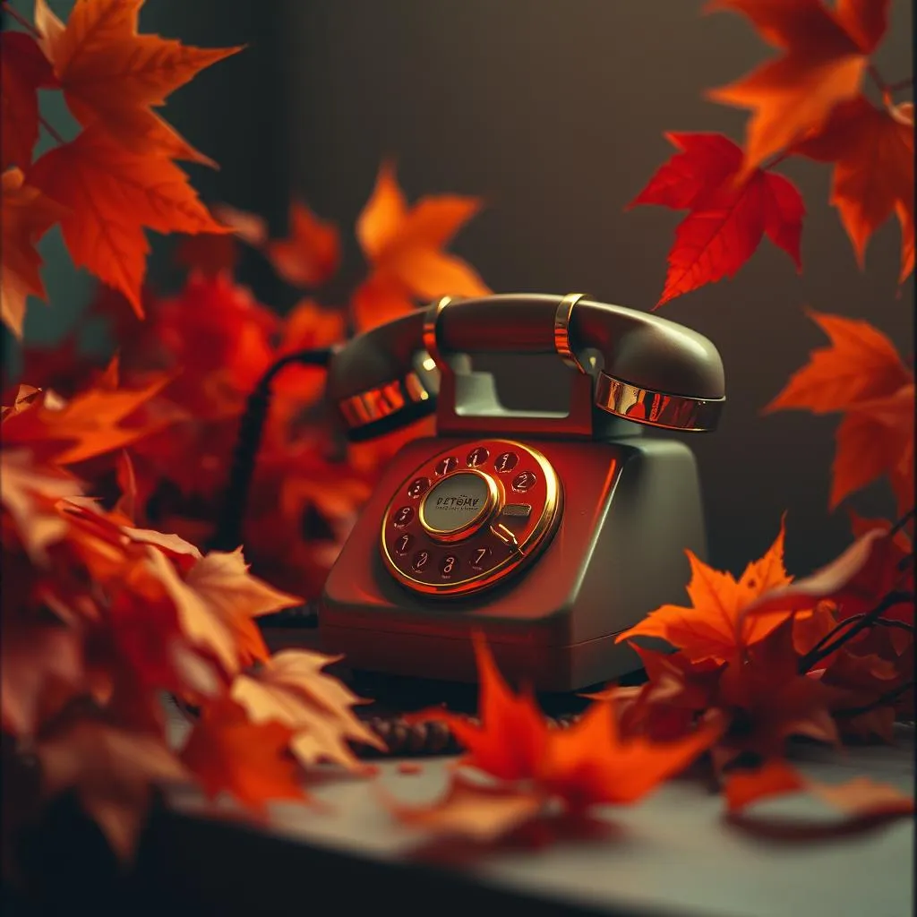 In love over the phone 