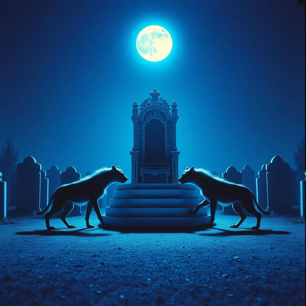 Moonlight Hyenas