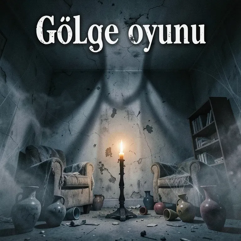 Gölge oyunu Melancolic  female beat