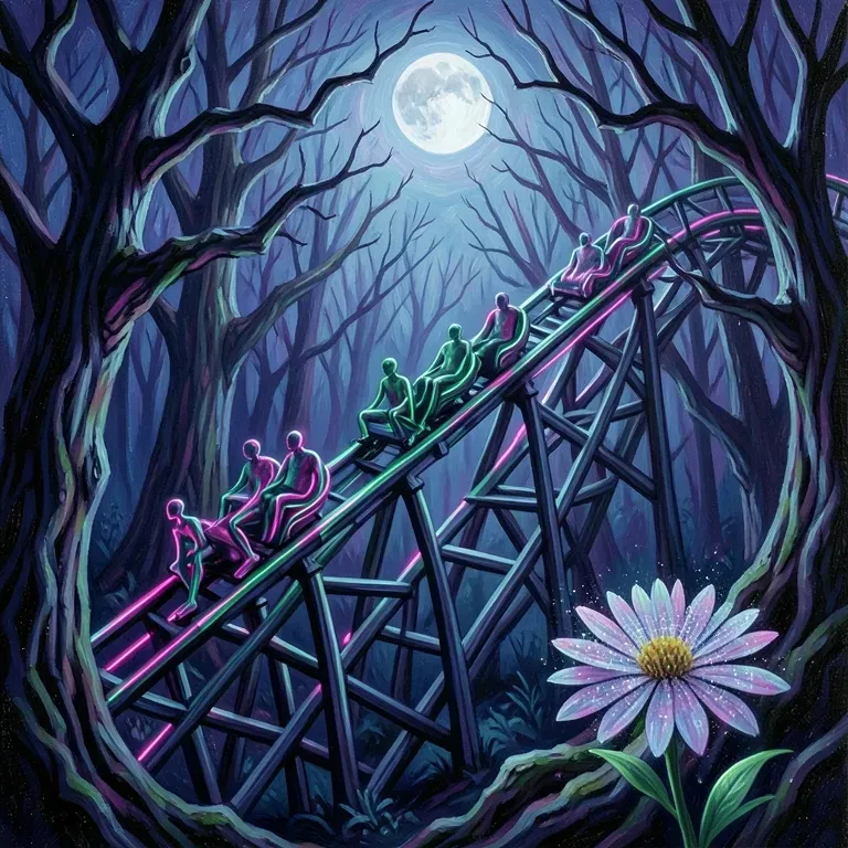 Crazy Beautiful Roller Coaster