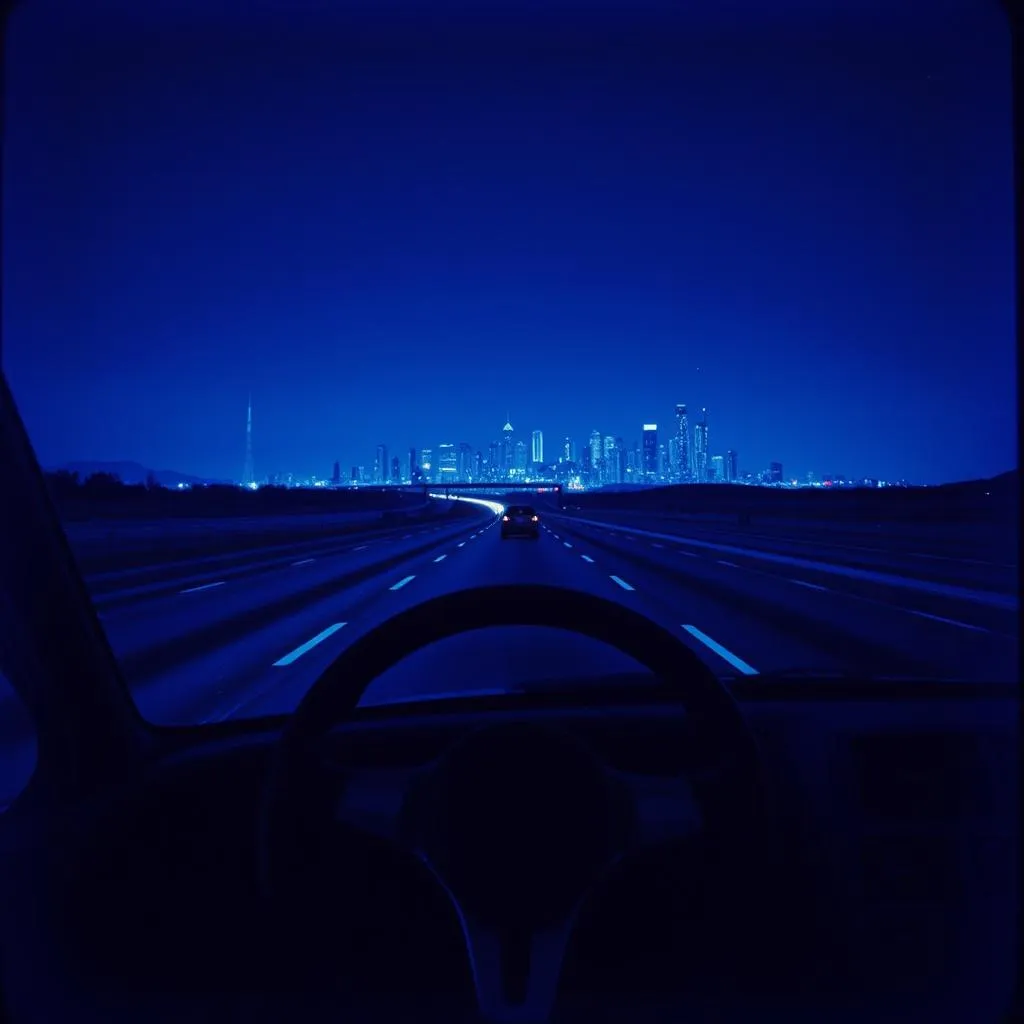 Nacht fährt