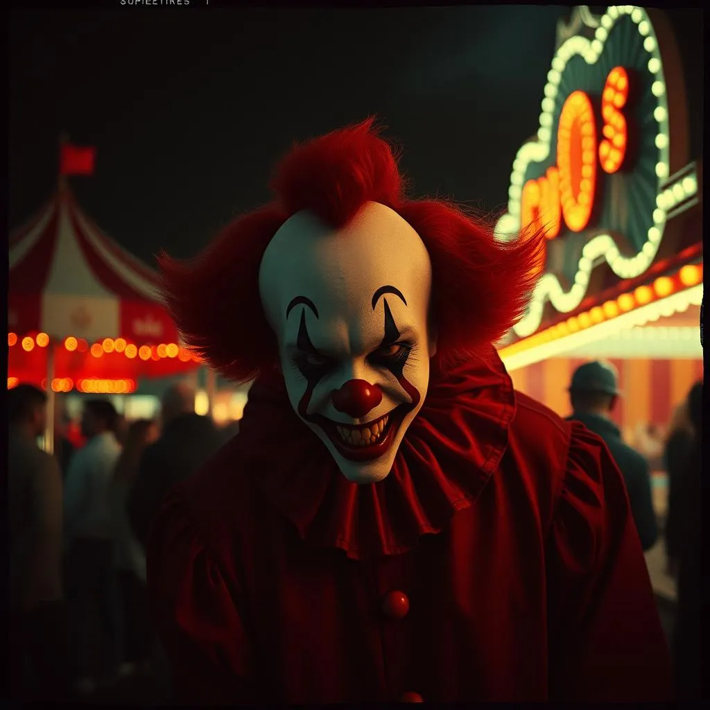 Naked Nightmares: The Psycho Clown's Escape