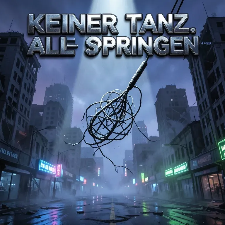 KEINER TANZ. ALLE SPRINGEN