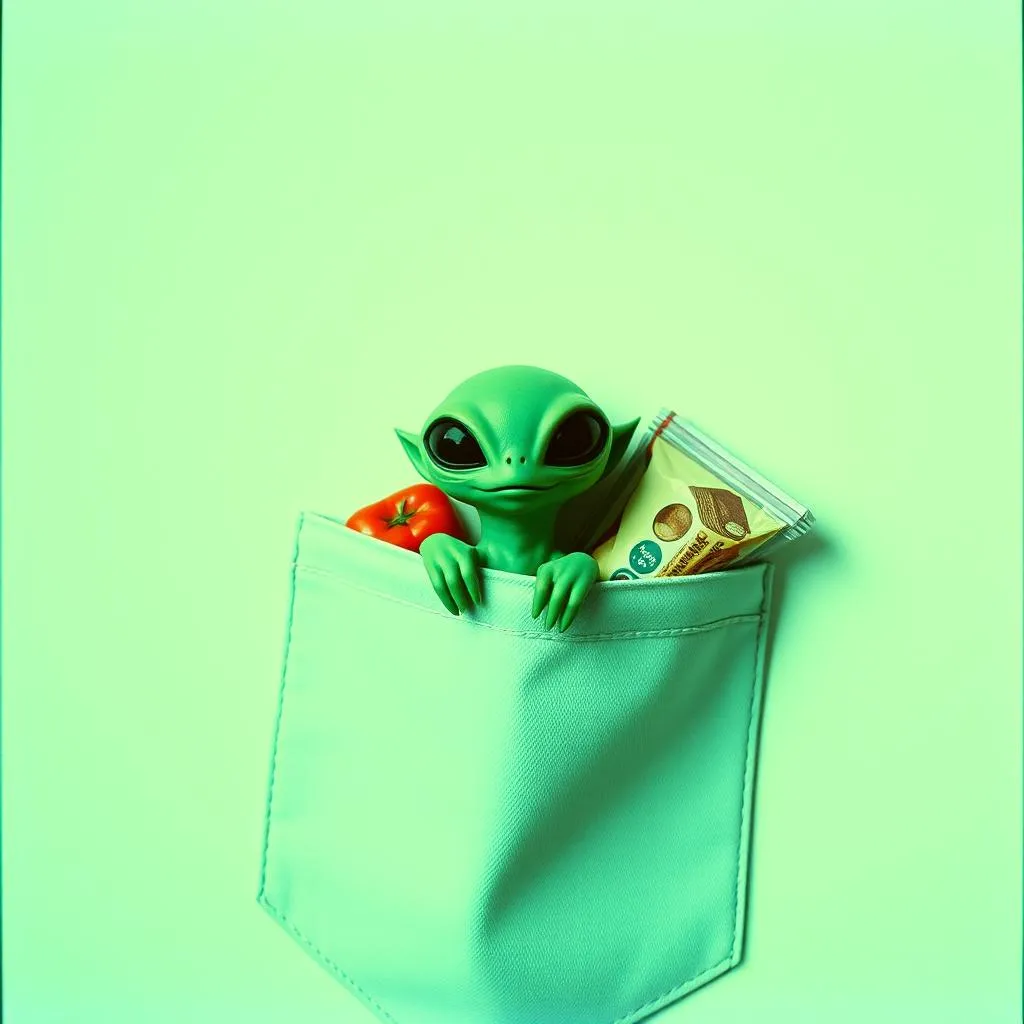 Alien in my pocket.
