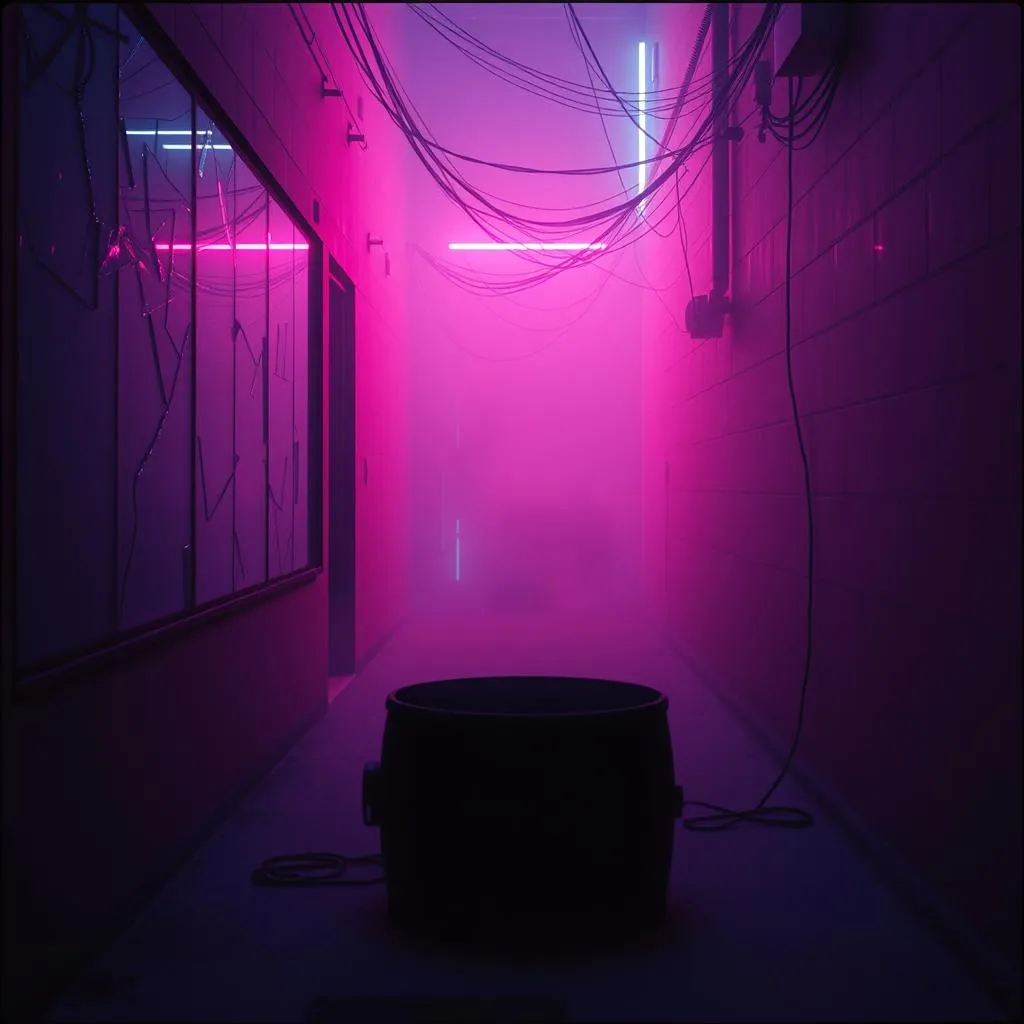 Shattered Neon Dreams