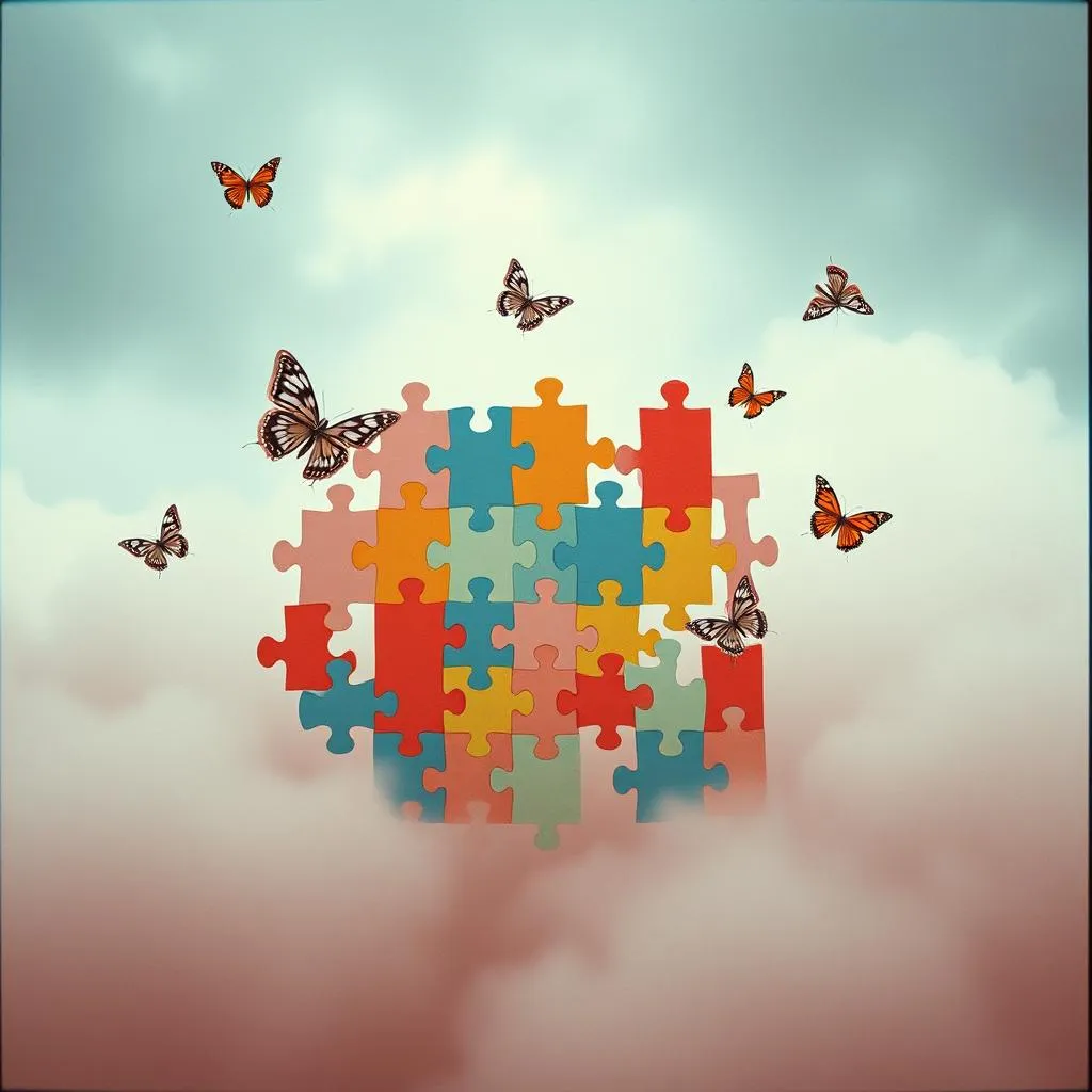 You are the puzzle Iam the pieces