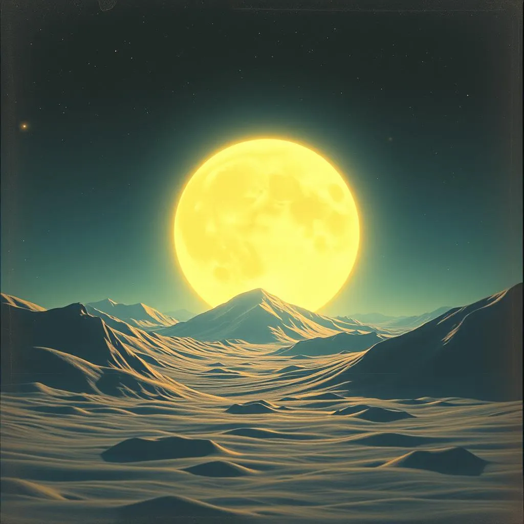 My field trip with the moon 