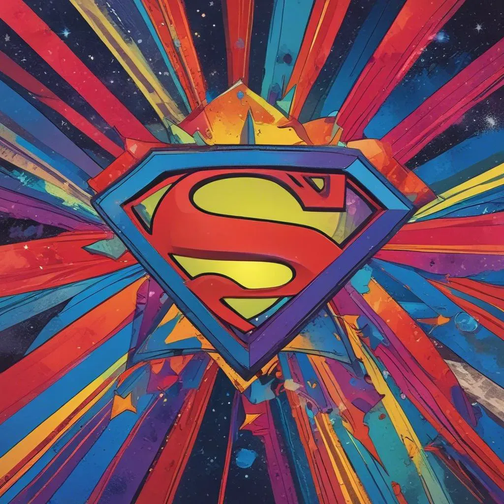Superman in the Sky