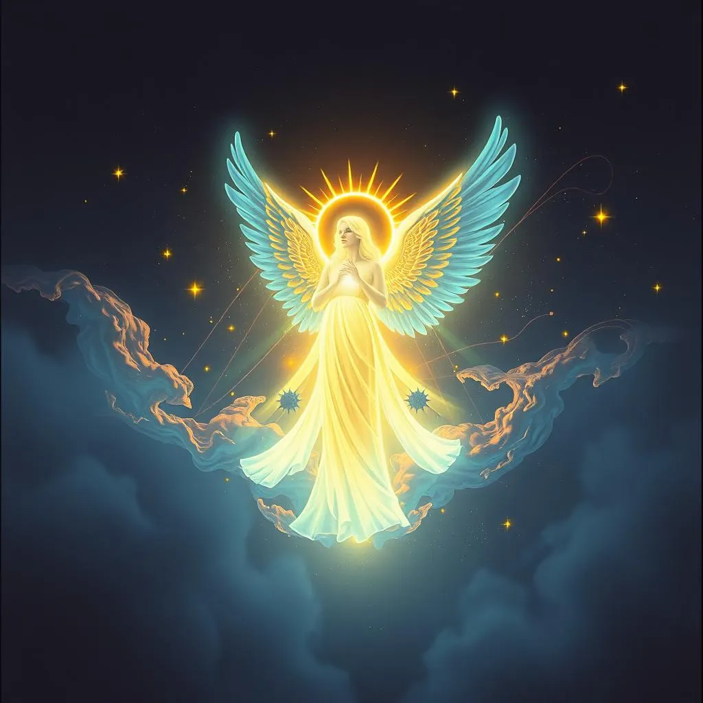 Angelicly acting