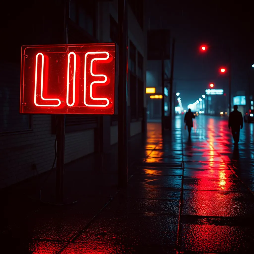 Sick of you and your lying ass shit