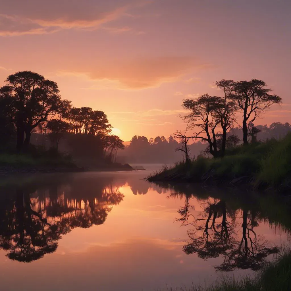 River’s ancient path
