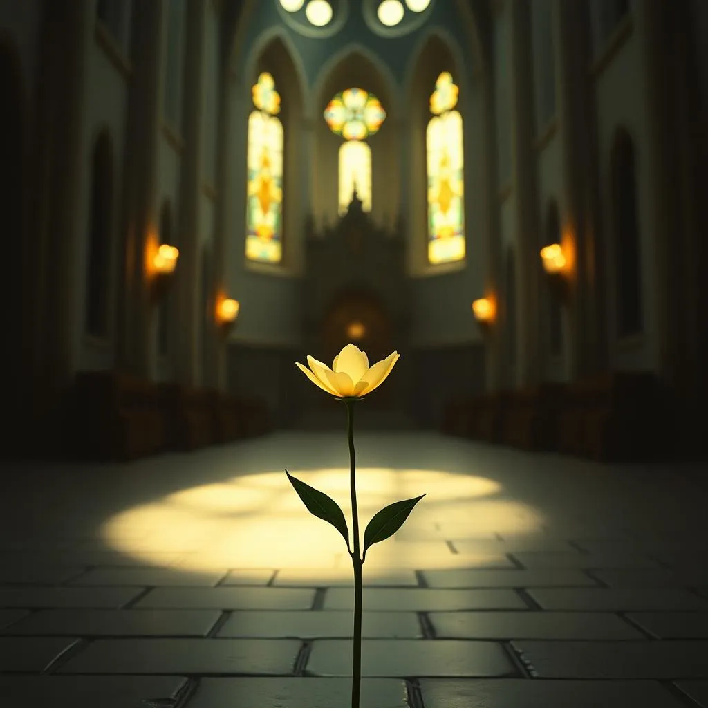 Flower in the Dark