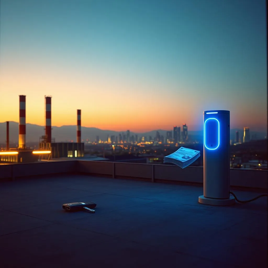 郭台銘正好在玩EV