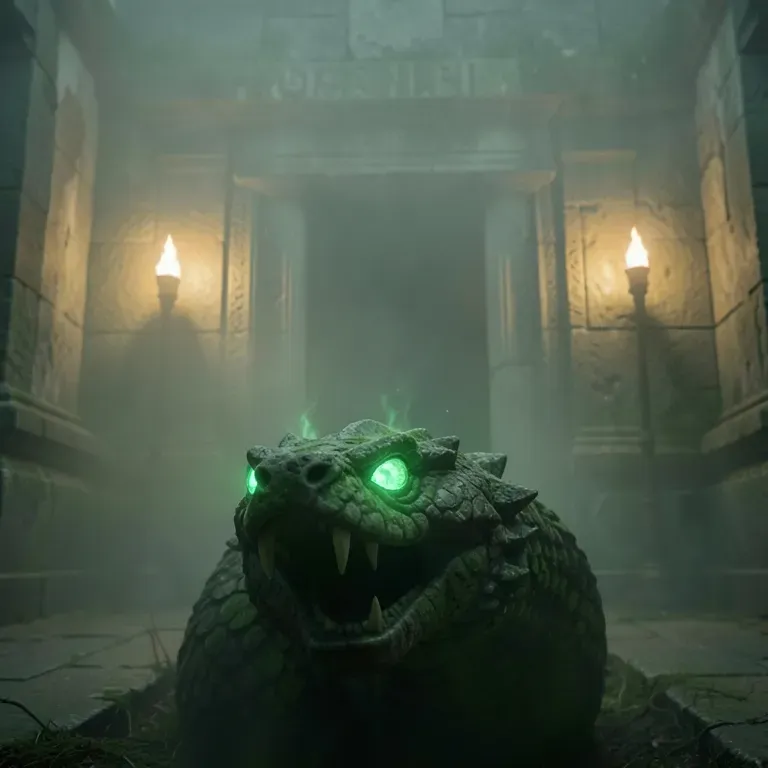 In the Temple of Quezacotl