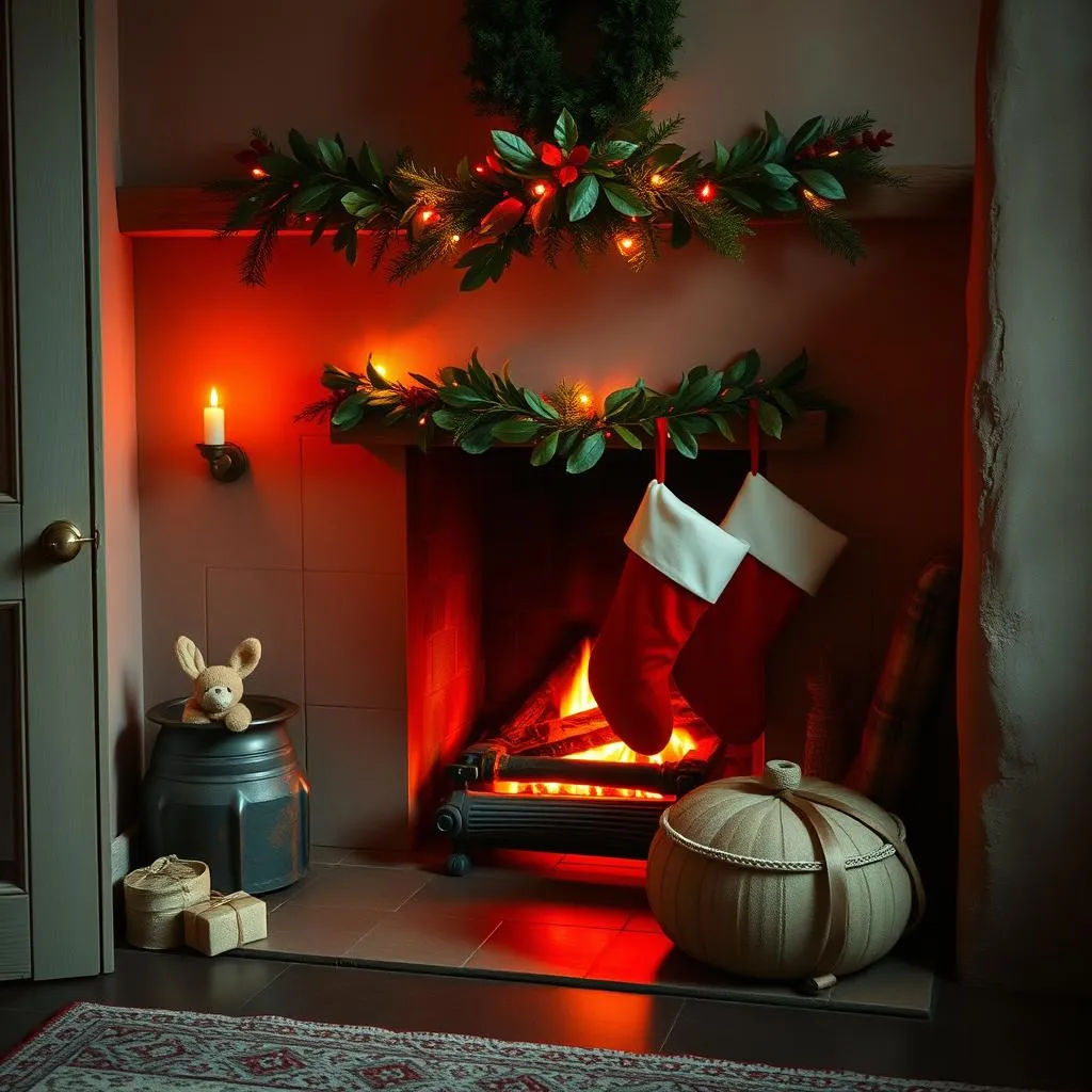 Christmas Irish home