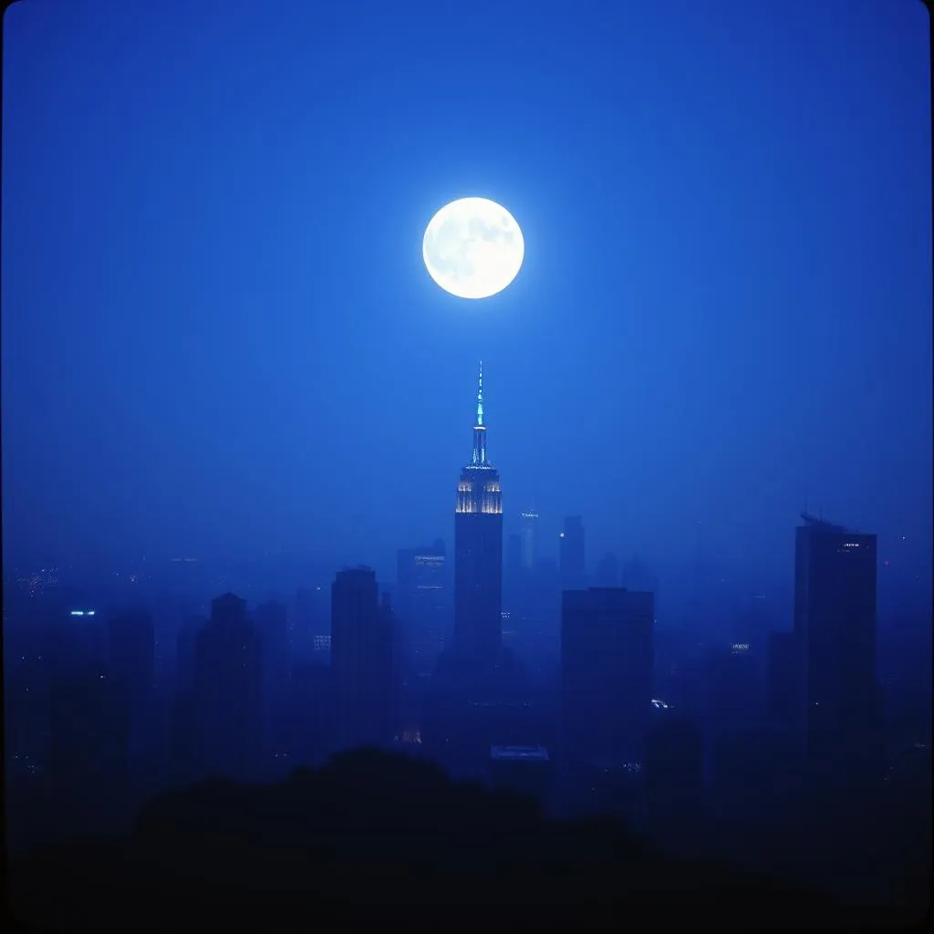 Blue night