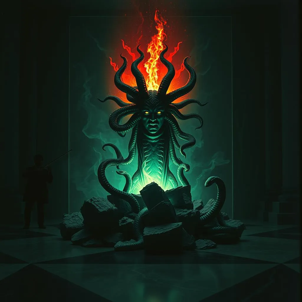 Medusa la maldición de piedra