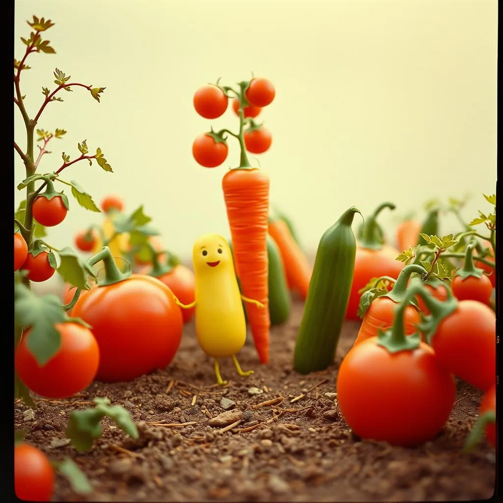 Tomaten auf den Augen