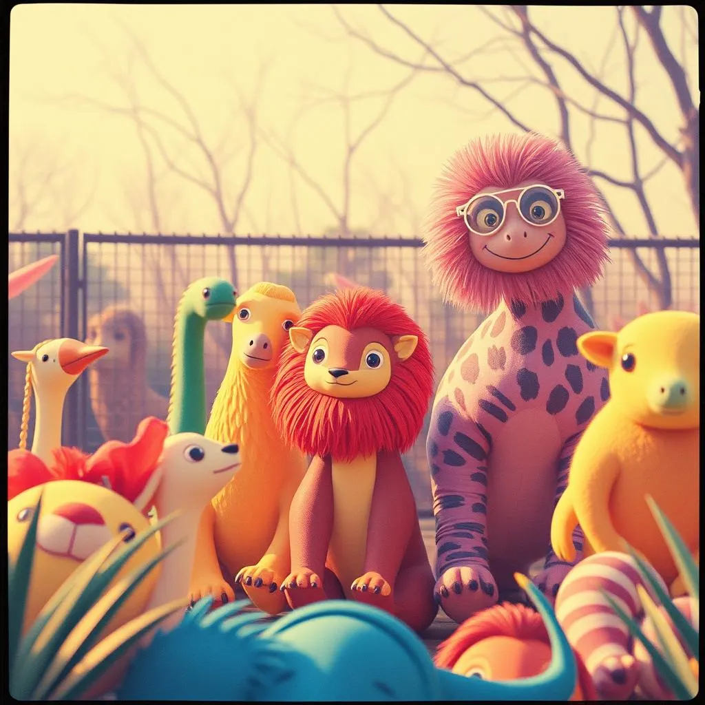 Funny things at the zoo