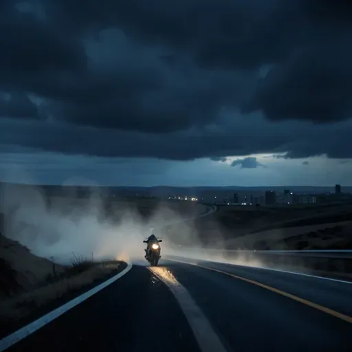 Midnight On Two Wheels