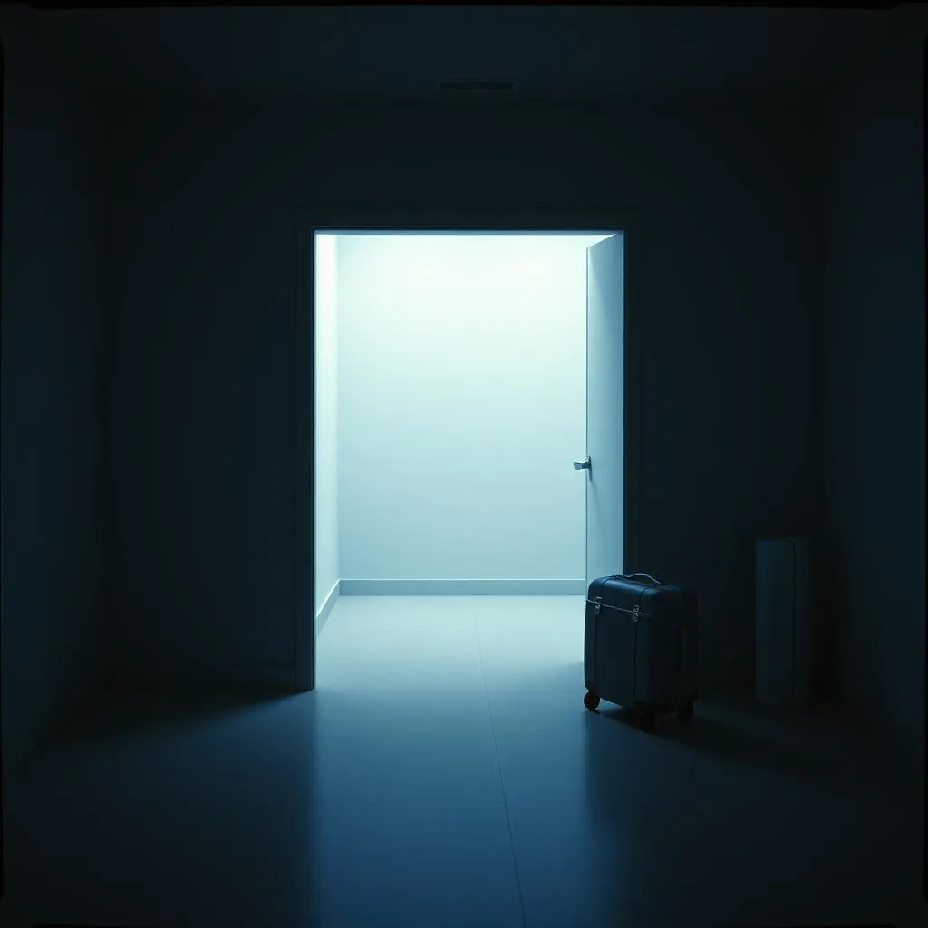 walk out that door