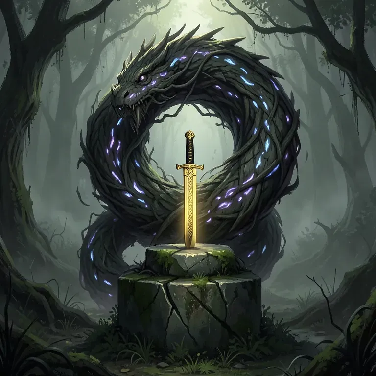 The ghostly orochi