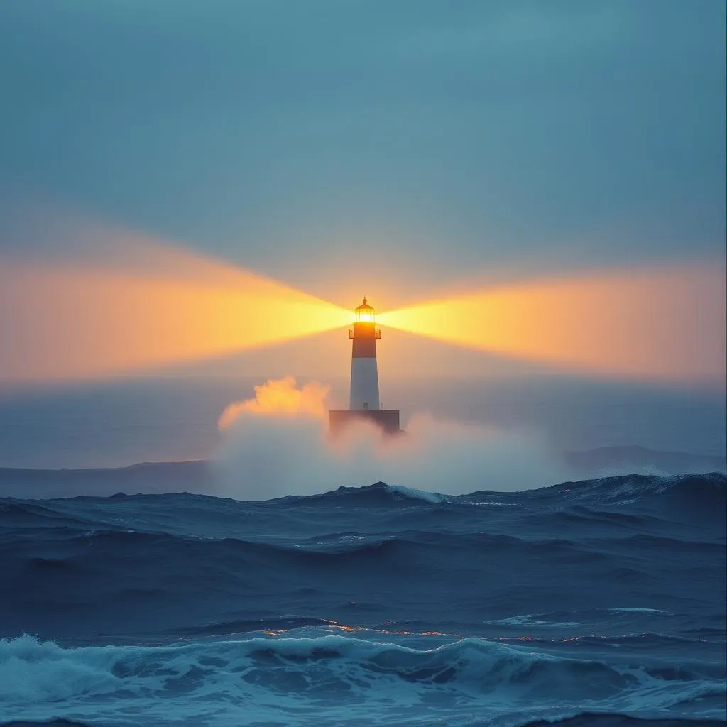 He's the light that carries me