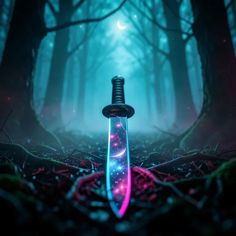 Katana Under Glass