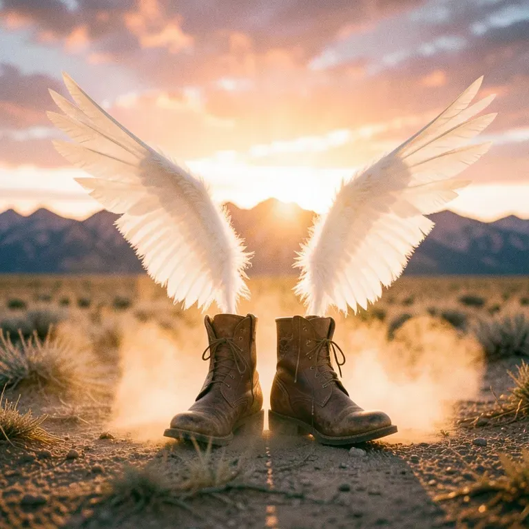 Boots and Faith in the Wyoming Plains