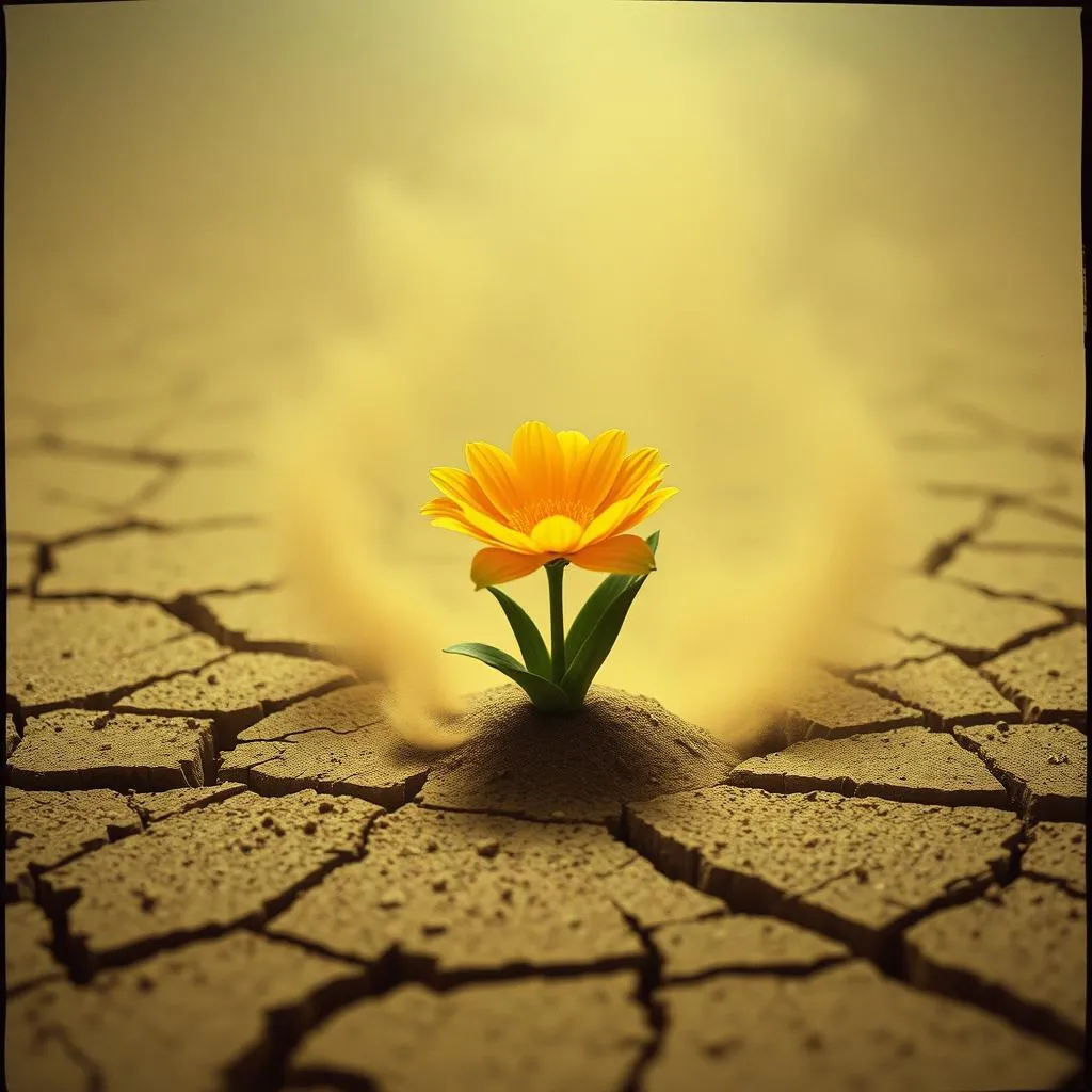The Spiral of Dust and Bloom