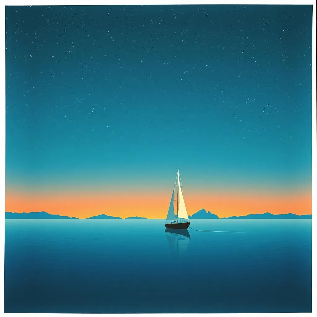 Across the sea