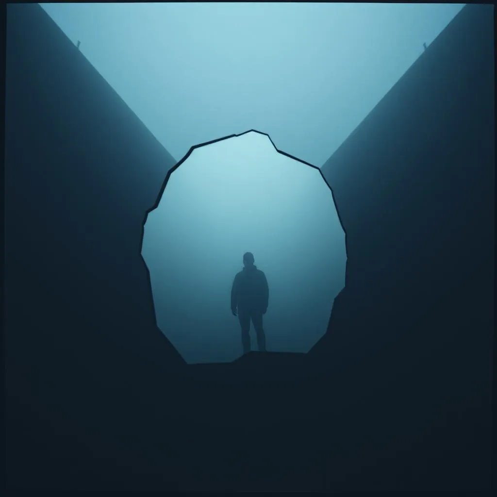 broken mirror