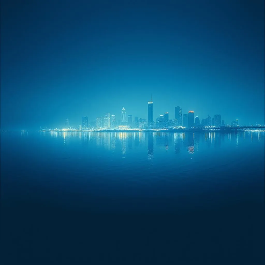 White Blue City