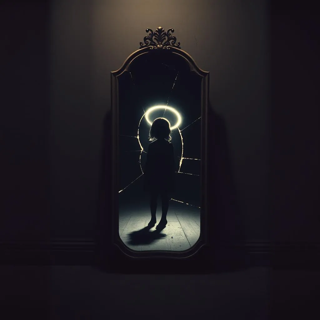 the girl in the mirror
