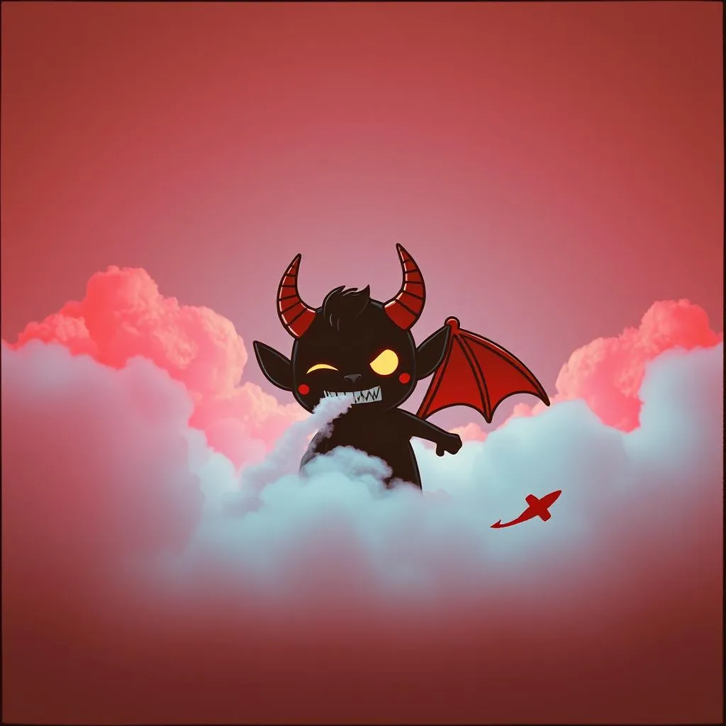 The devil gets smoked 
