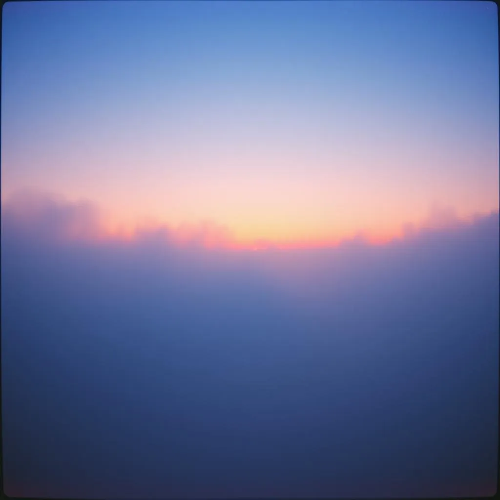 Twilight on Misty River