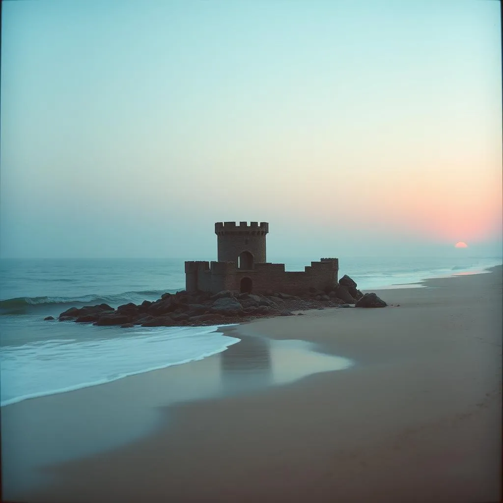 Castle  of sand