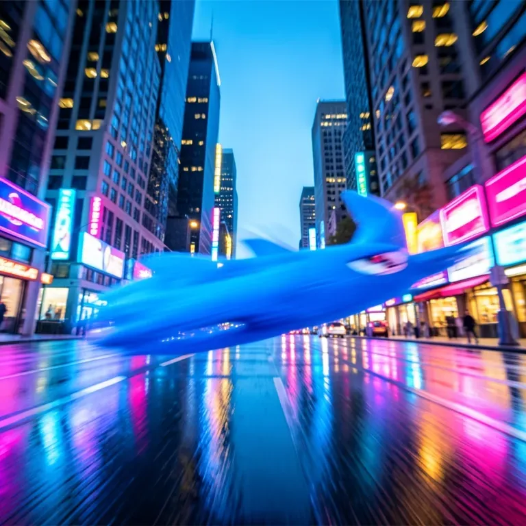 Blue streak.
