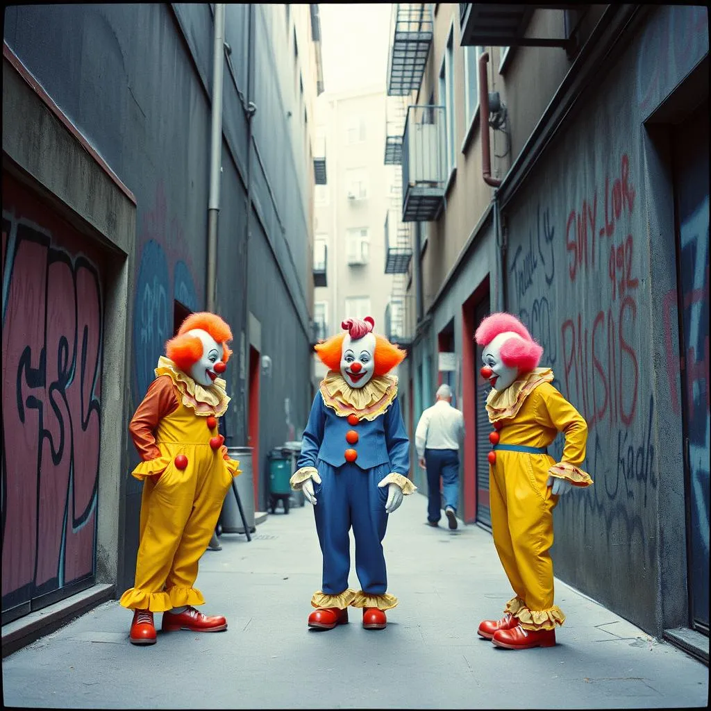Payasos de Circo