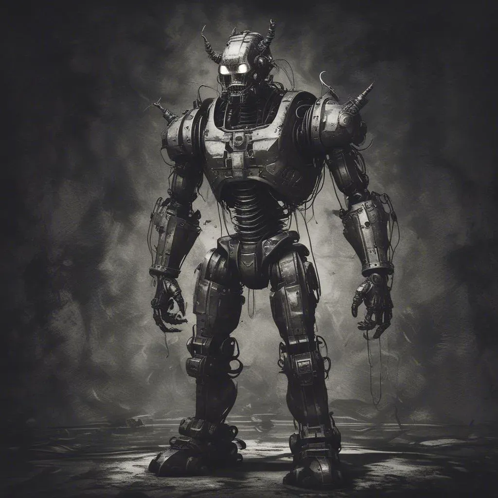 Robot maldito del averno