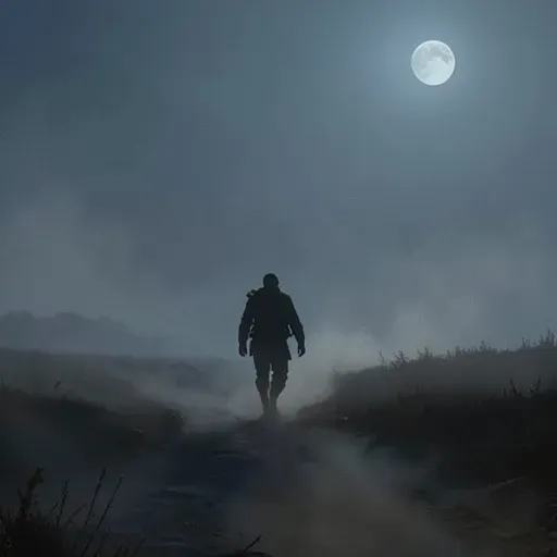 March on in the mist