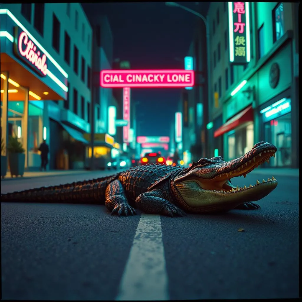 Croc in the City