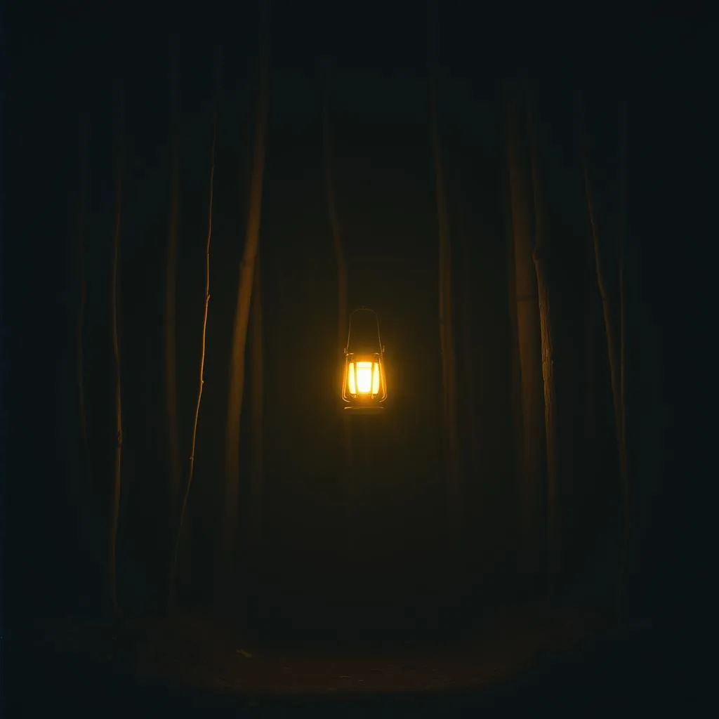 Guiding light in the darkness