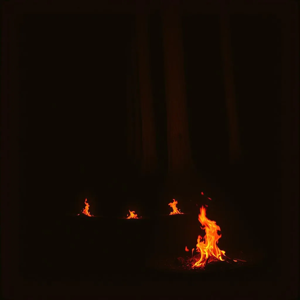 Firey depths