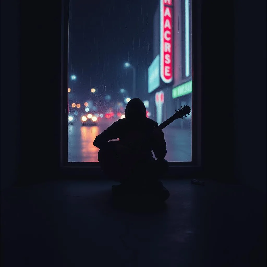Silence between chords